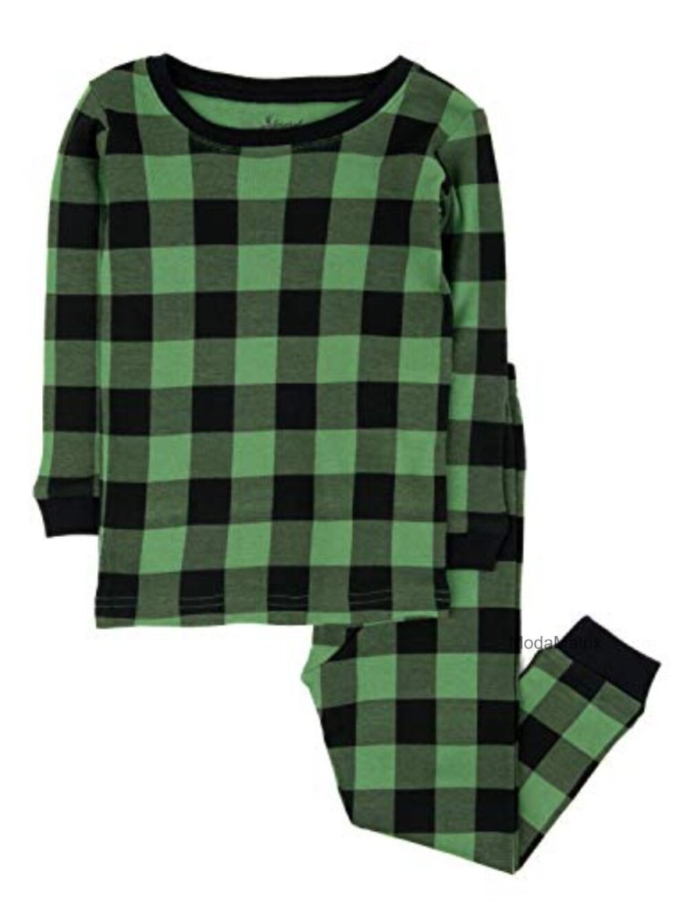 Leveret Kids Toddler Pajamas 2 Piece PJs Set 100% Cotton Sleepwear